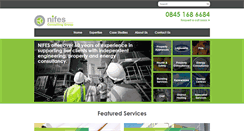 Desktop Screenshot of nifes.co.uk